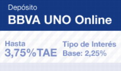 depósito uno BBVA