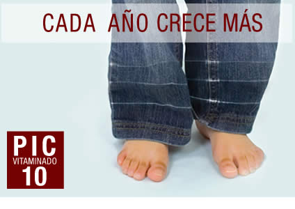 PIC  VITAMINADO 10. Cada año crece más.
